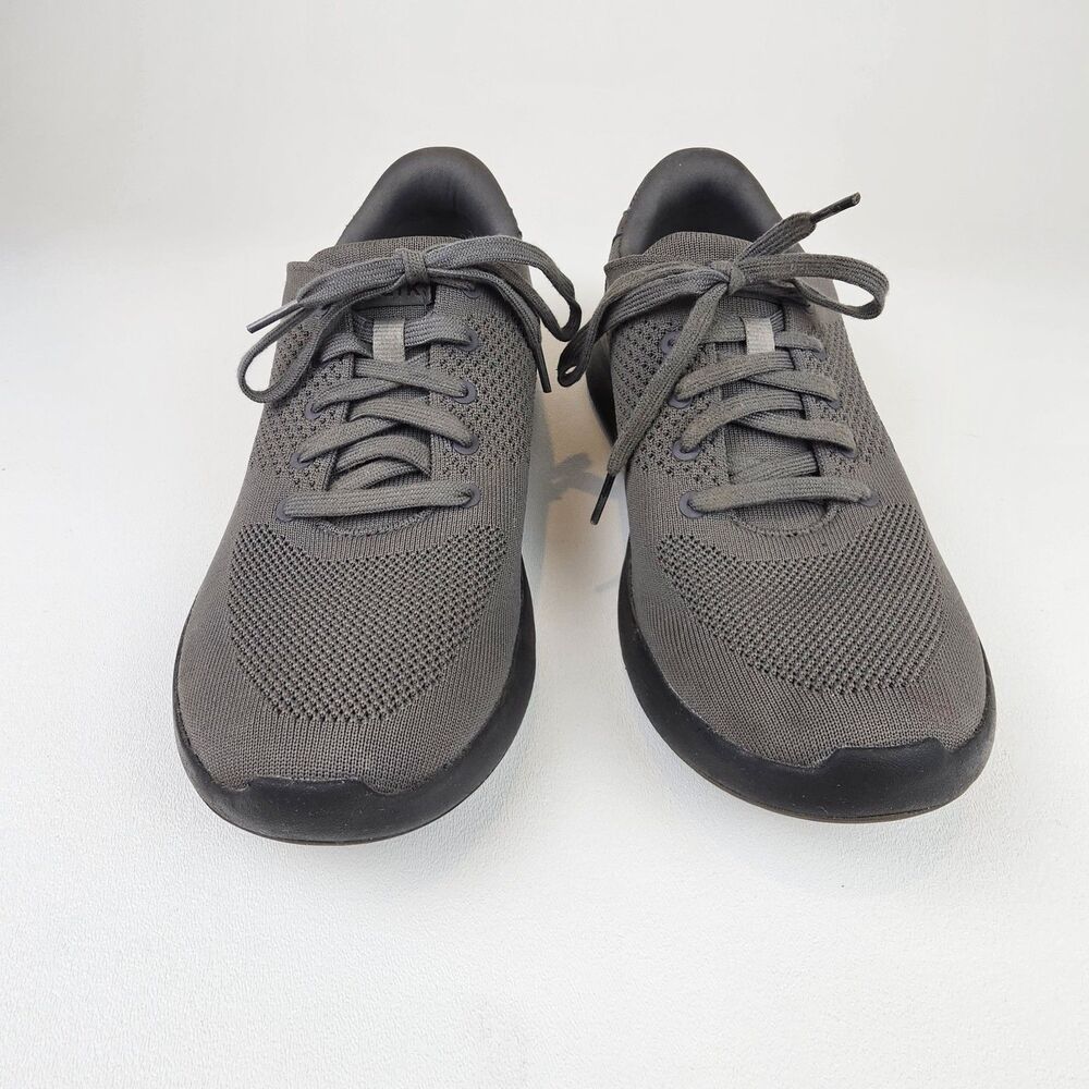 Kizik Lima Men's Size 10 Gray Knit Hands Free Slip On Walking Sneakers Shoes - Picture 3 of 9